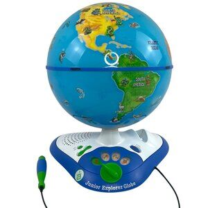 Leap Frog Junior Explorer Globe Electronic Interactive Adventure Learning Toy